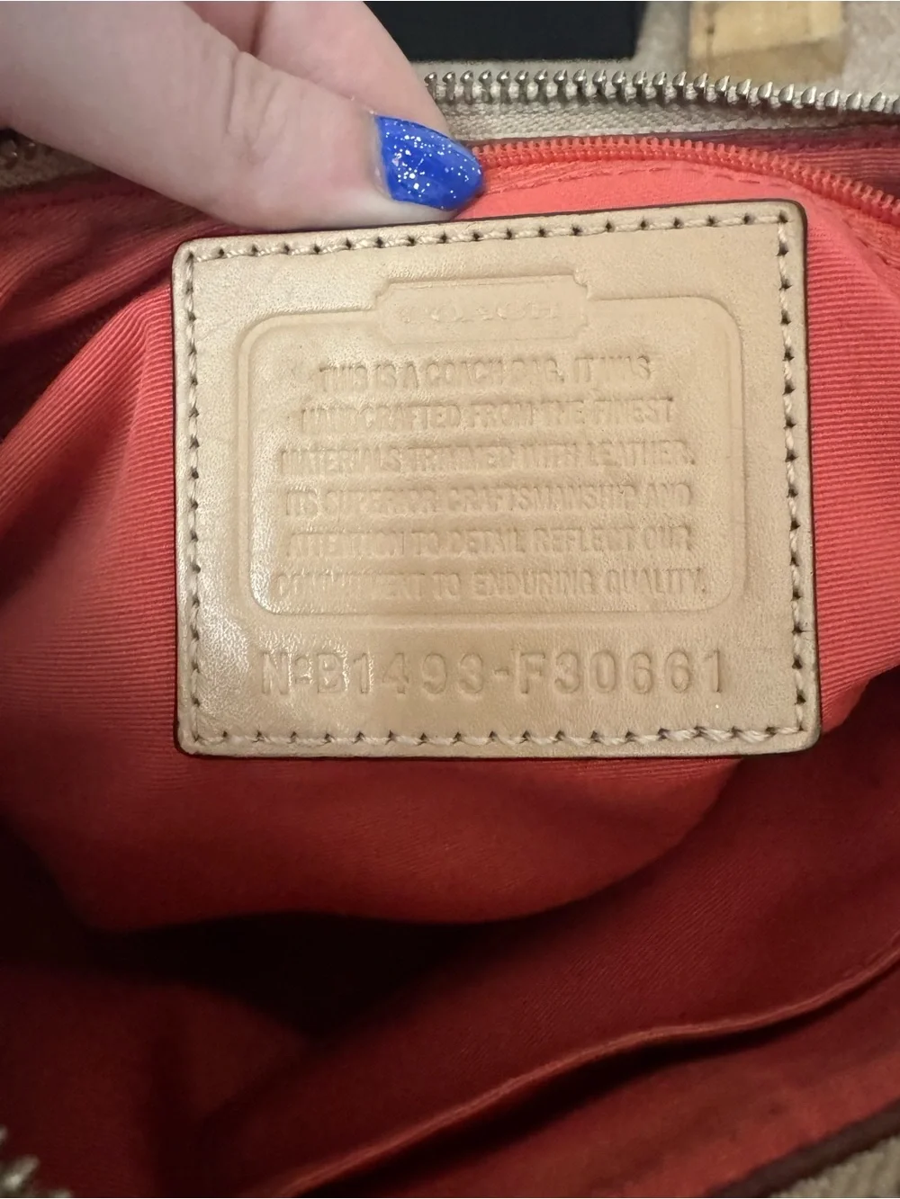 Coach Peyton Floral Canvas 2-Way Demi Bag